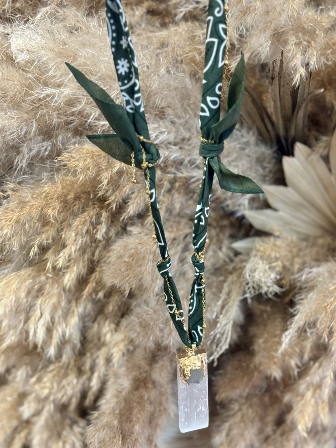 Collier Badhnati AURORA KAKI