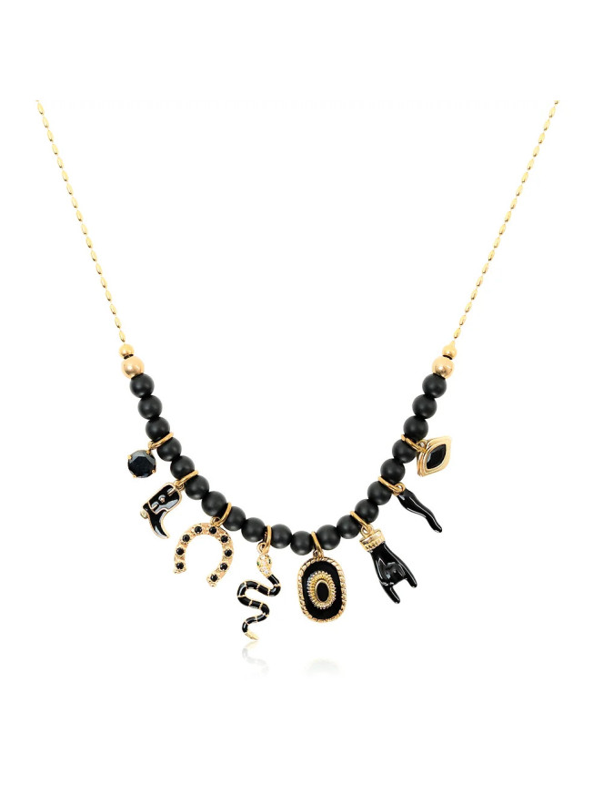 Collier Madamirma ÉCLIPSE NOIR
