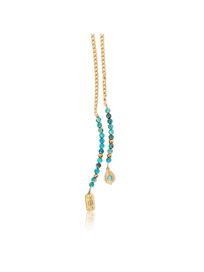 Collier Madamirma ARIZONA BLUE CRAVATE