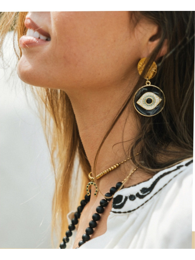 Boucles d'oreilles Madamirma TZIGANE
