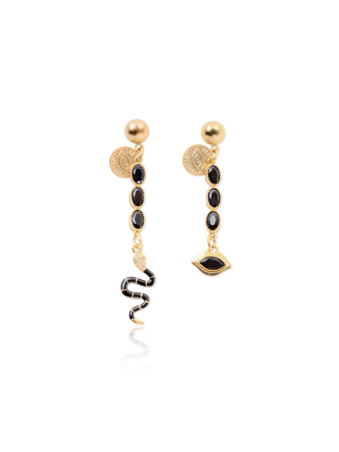 Boucles d'oreilles Madamirma SERPENT