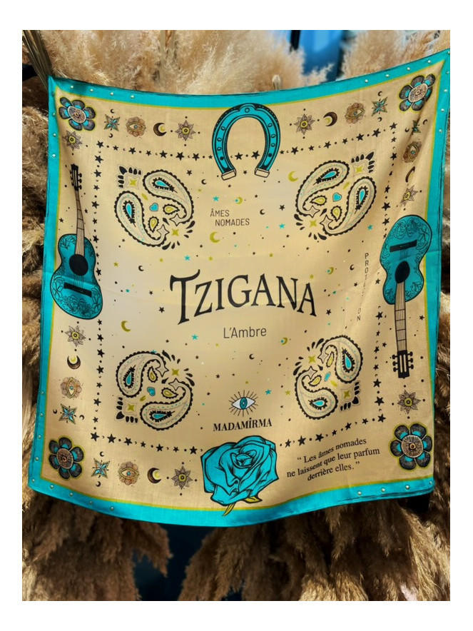 Foulard Madamirma TZIGANA LES AMES NOMADES