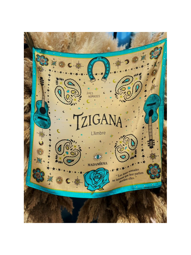 Foulard Madamirma TZIGANA LES AMES NOMADES