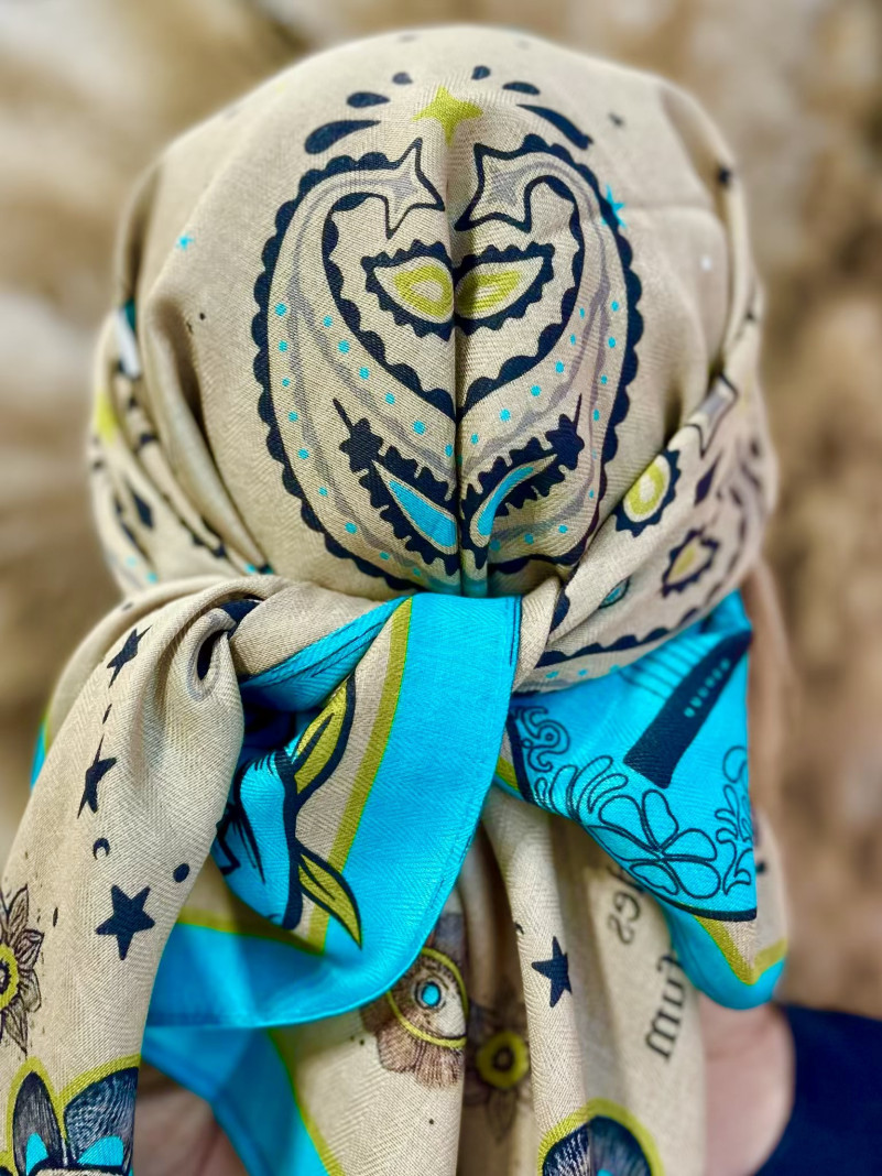 Foulard Madamirma TZIGANA LES AMES NOMADES