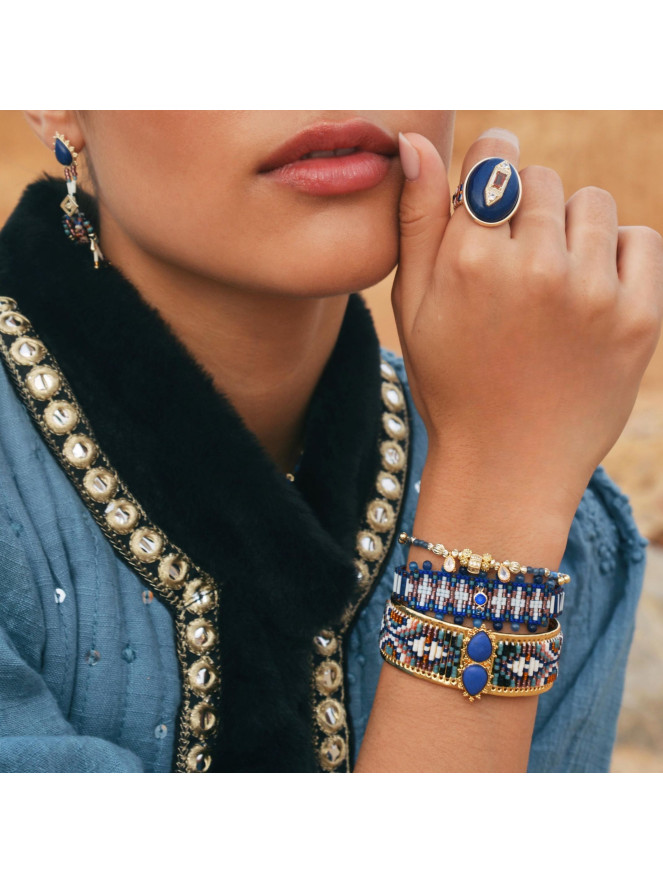 Bracelet Hipanema CESARIA INDIGO