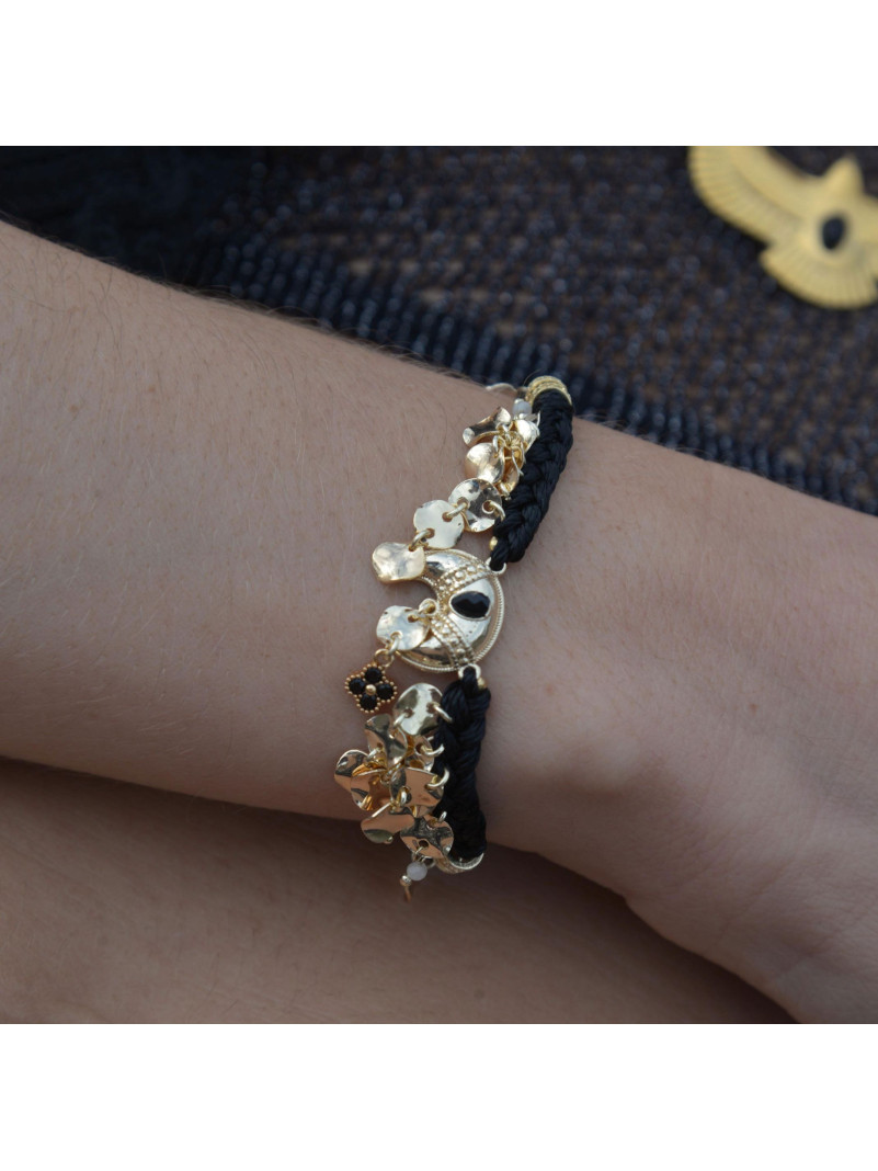 Bracelet Hipanema ROZO NOIR