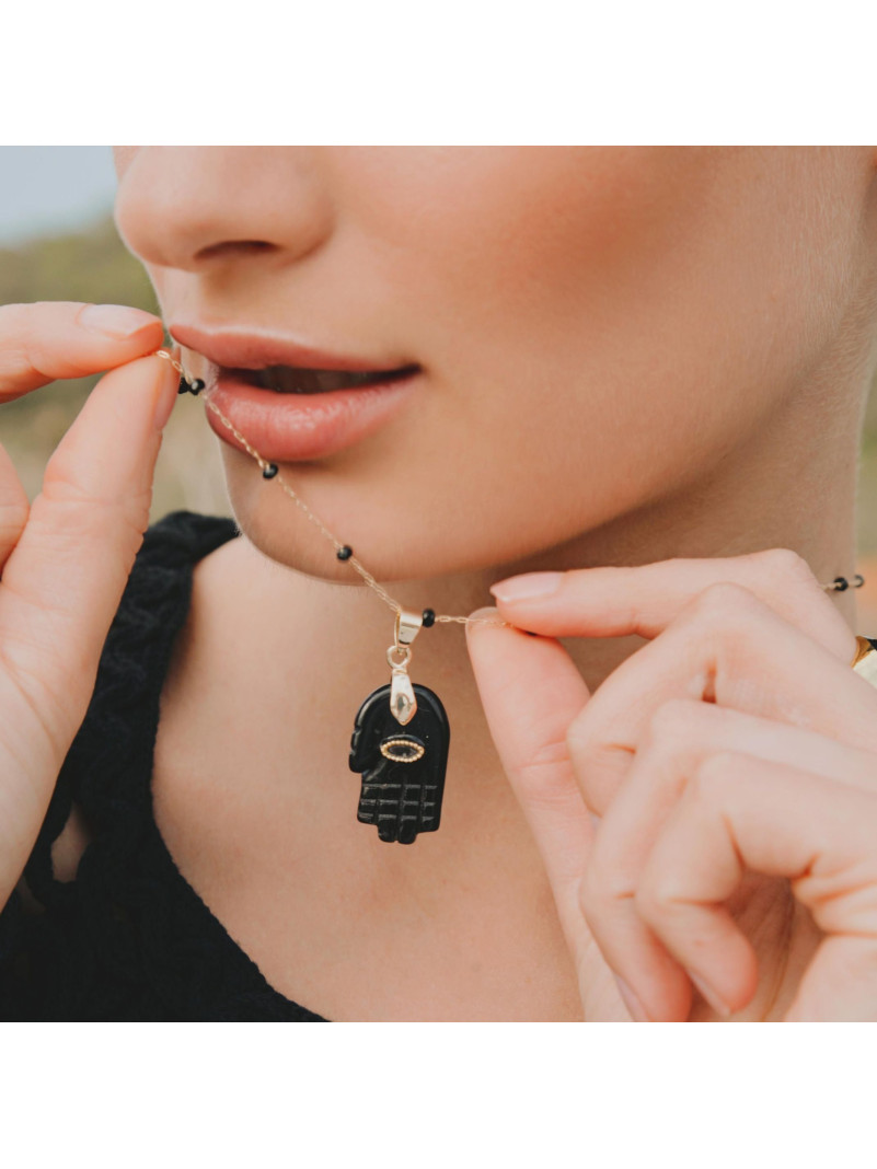 Collier Hipanema KIKA NOIR