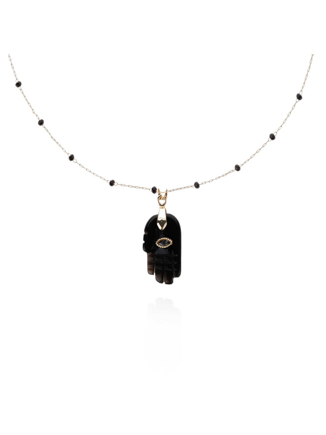 Collier Hipanema KIKA NOIR