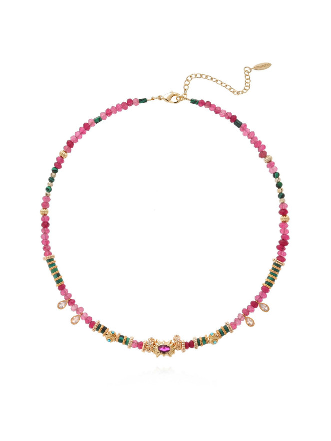 Collier Hipanema LOUKOOM ROSE