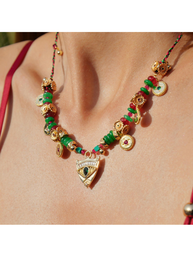 Collier Hipanema TADY EMERAUDE