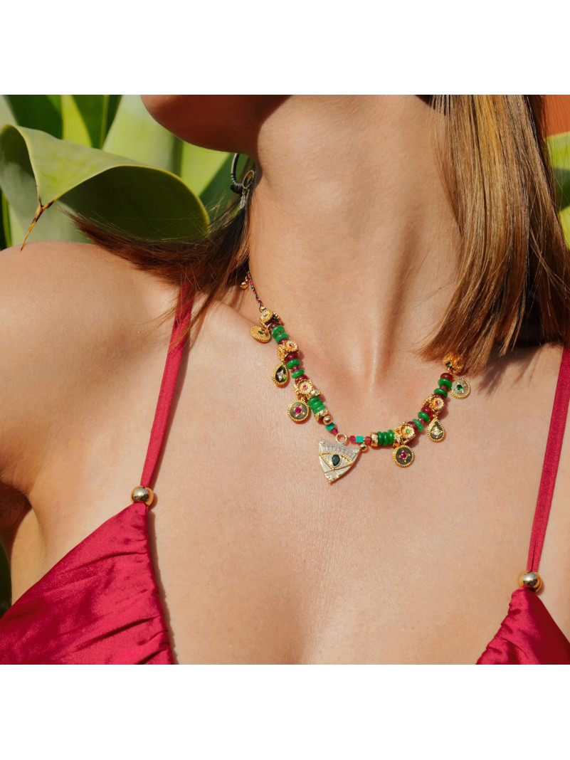 Collier Hipanema TADY EMERAUDE