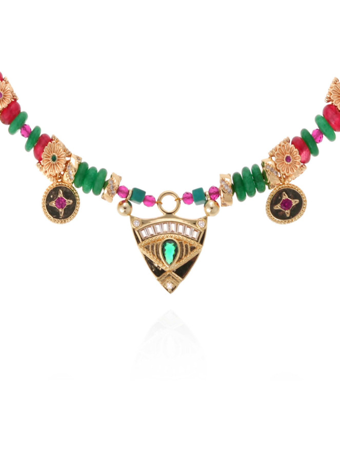 Collier Hipanema TADY EMERAUDE