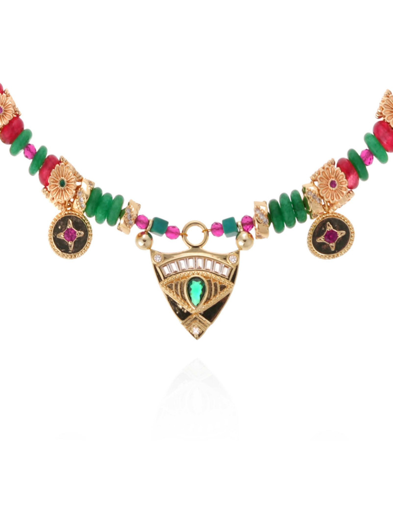 Collier Hipanema TADY EMERAUDE