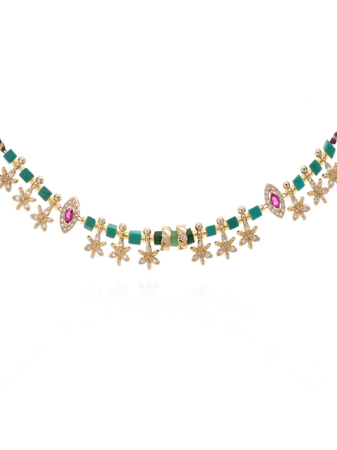 Collier Hipanema JADESSY EMERAUDE