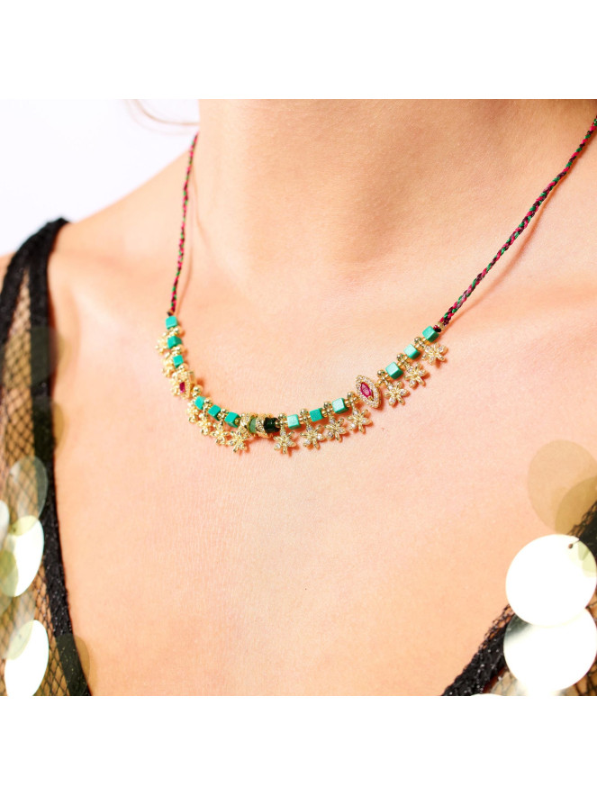 Collier Hipanema JADESSY EMERAUDE