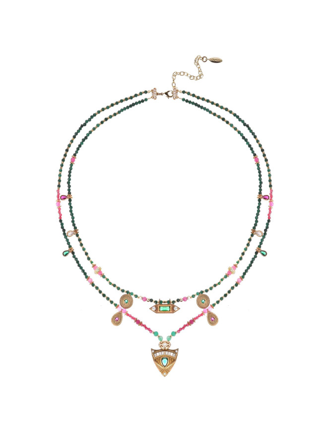 Collier Hipanema SOLITTA ROSE