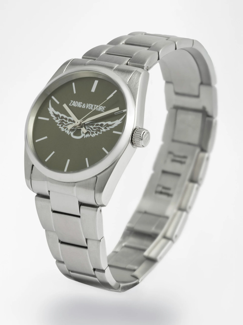 Montre Zadig et voltaire FUSION 33 KAKI WINGS ZVW1203