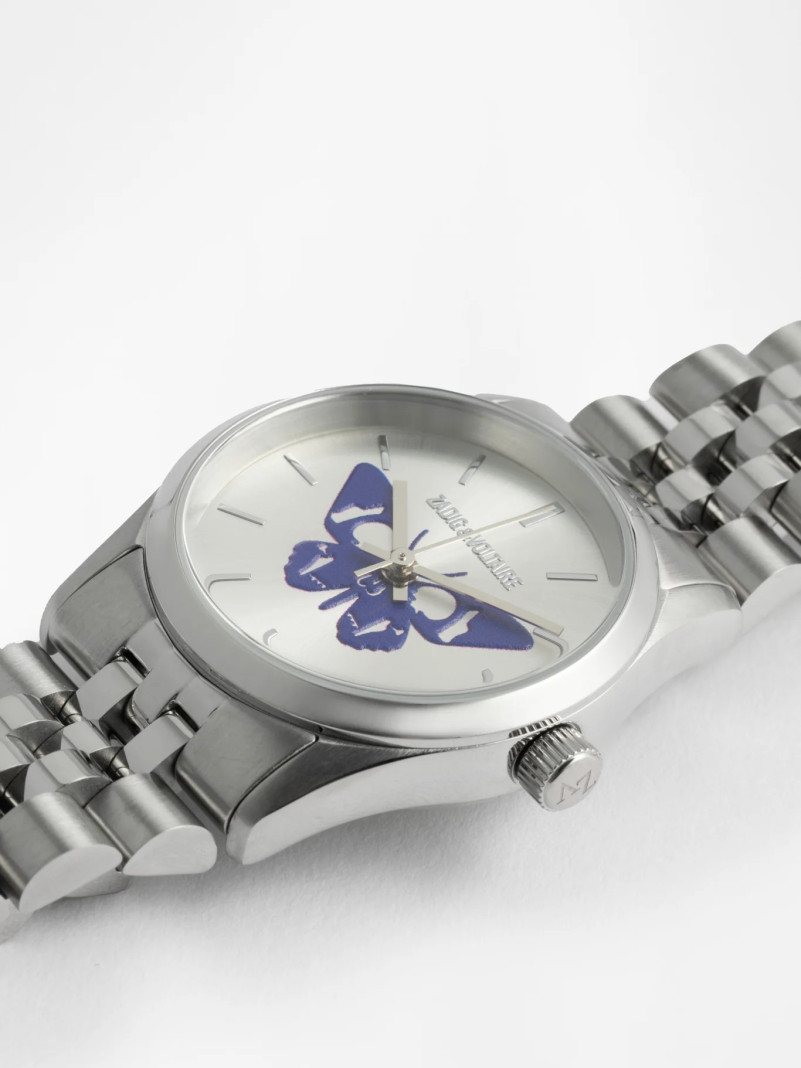 Montre Zadig et voltaire 30 SMALL PAPILLON BLEU ZVW1208