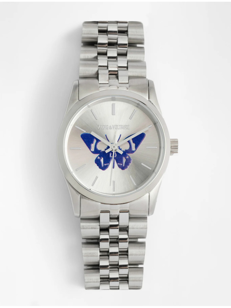 Montre Zadig et voltaire 30 SMALL PAPILLON BLEU ZVW1208