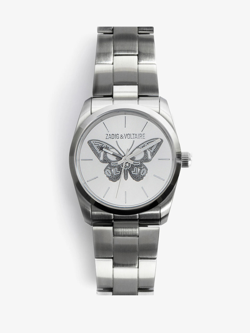 Montre femme Zadig et Voltaire papillon zvf030/fm acier