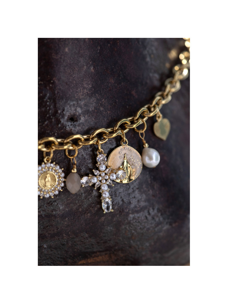 Collier By Garance JAVI BEIGE