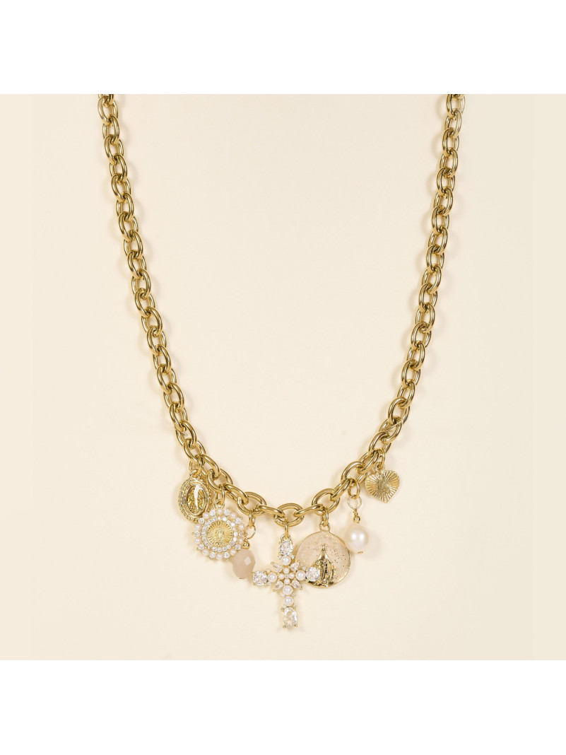 Collier By Garance JAVI BEIGE