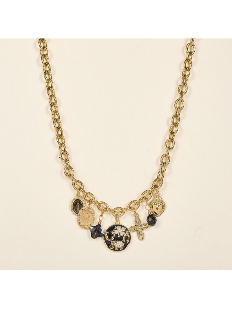 Collier By Garance JAVI NOIR