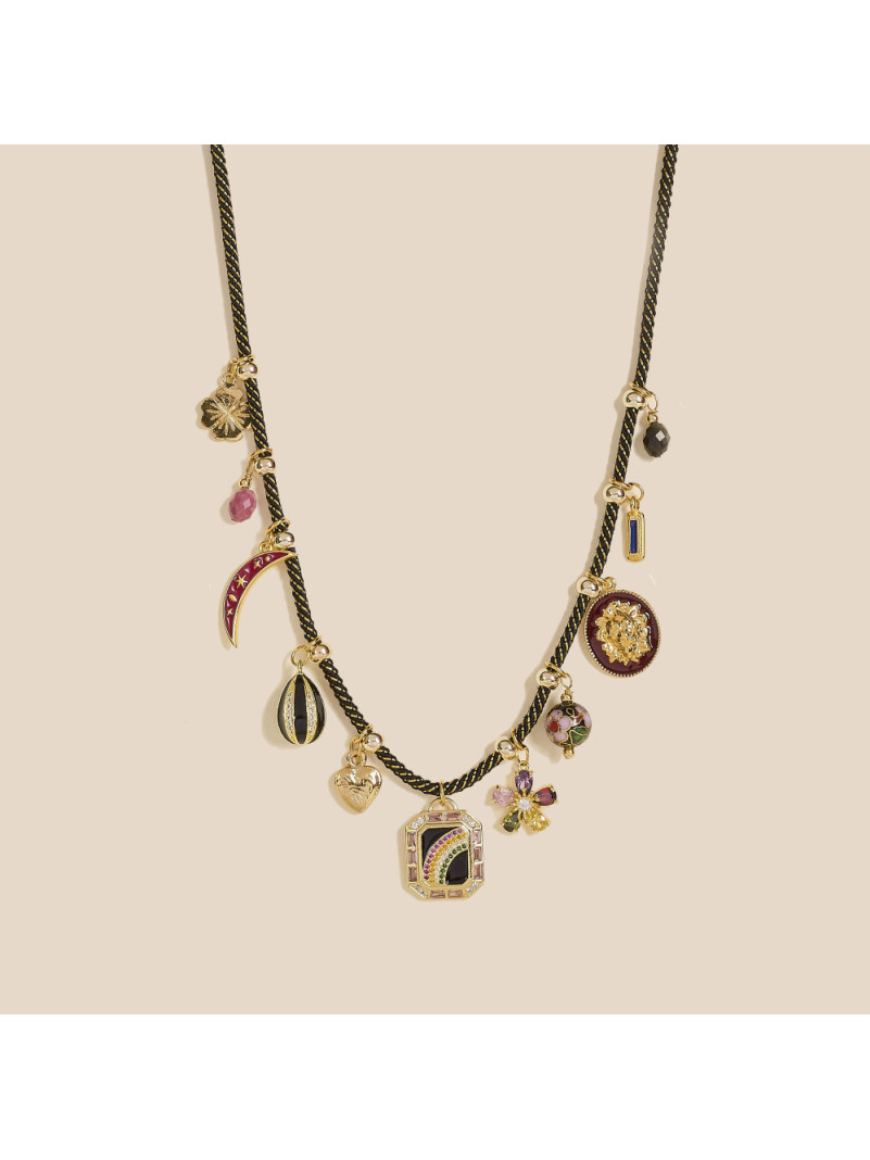 Sautoir By Garance JINA NOIR