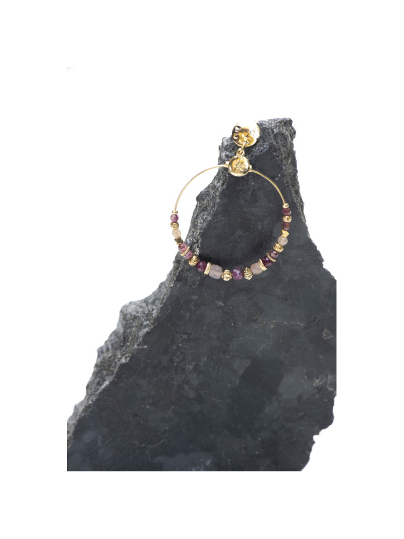 Boucles d'oreilles By Garance BOYE ROSE