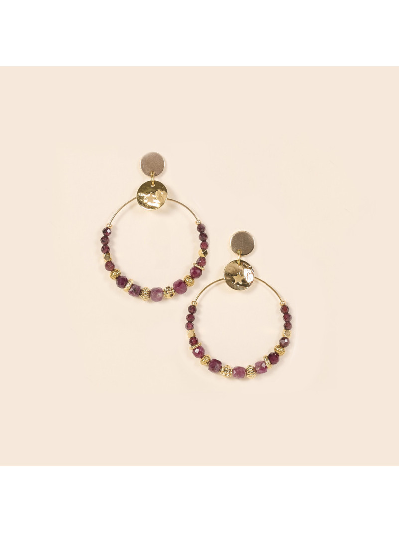Boucles d'oreilles By Garance ARTY BORDEAUX