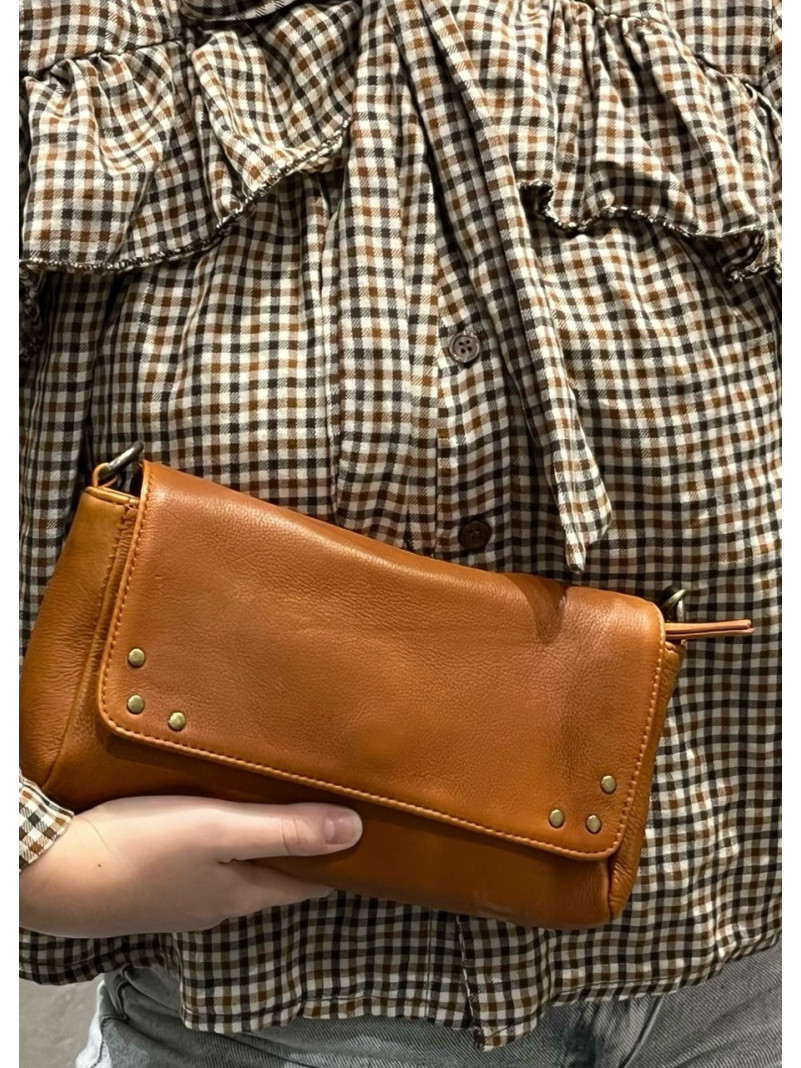 Sac Charlay Stone CLARA COGNAC