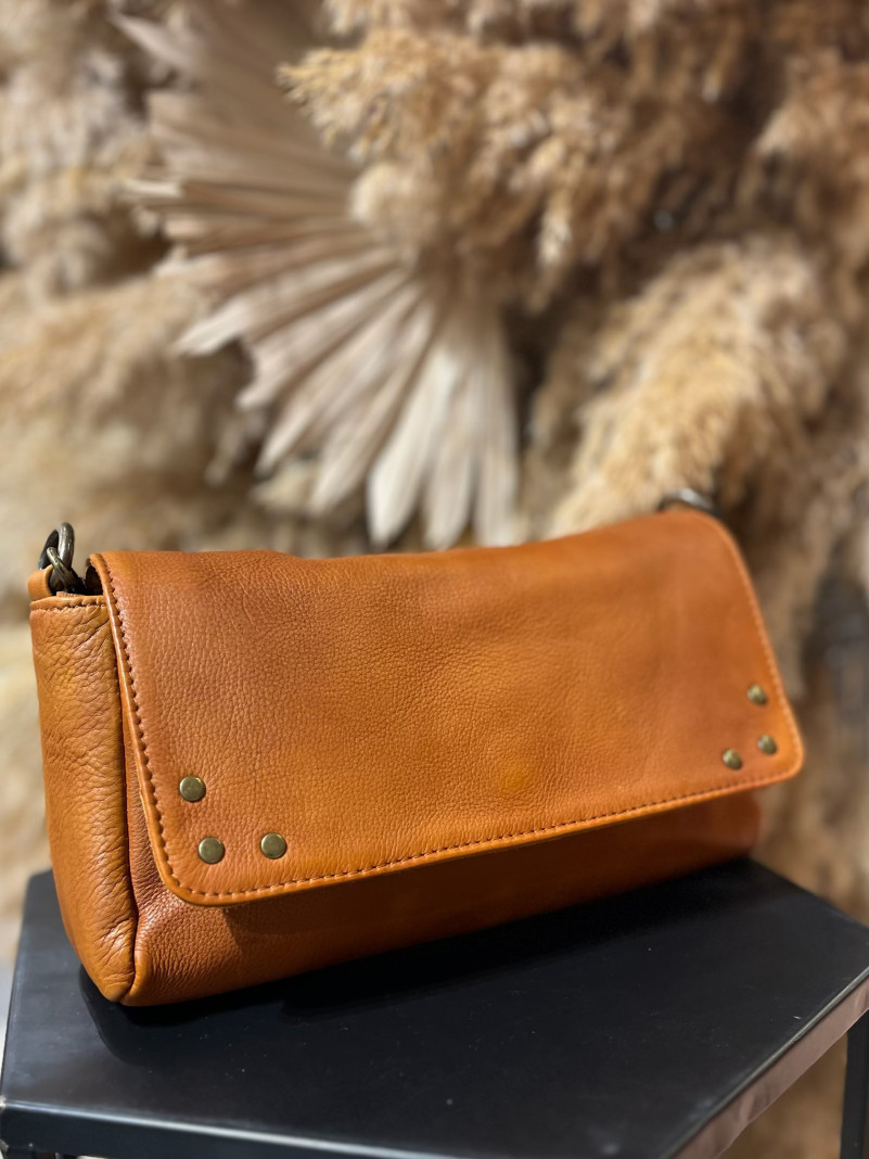 Sac Charlay Stone CLARA COGNAC