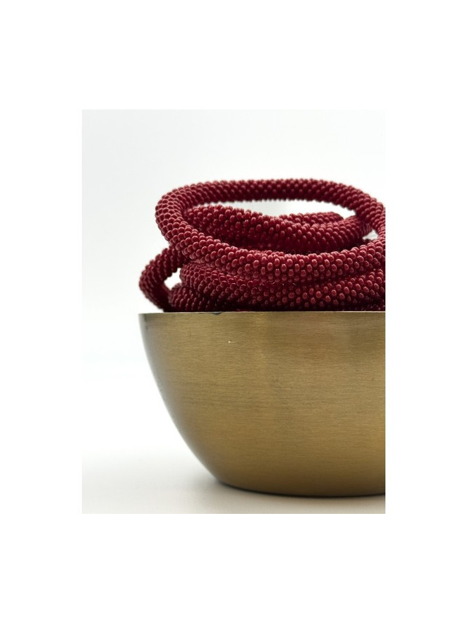 Bracelet Népalais BORDEAUX B52