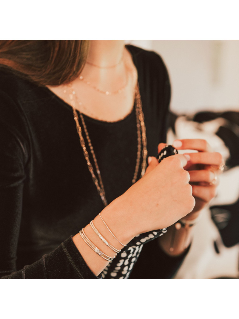 Bracelet Sing A Song JONC EMBALLE -MOI CORDE DE BASSE