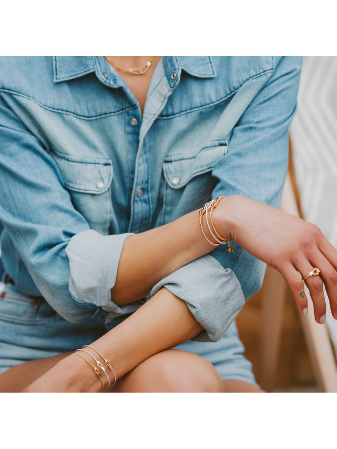 Bracelet Sing A Song  "JUSTE ME" CORDE DE GUITARE
