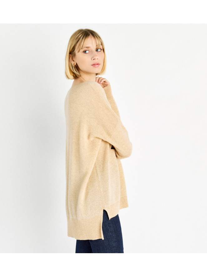 Pull cachemise Madluv BAM BEIGE