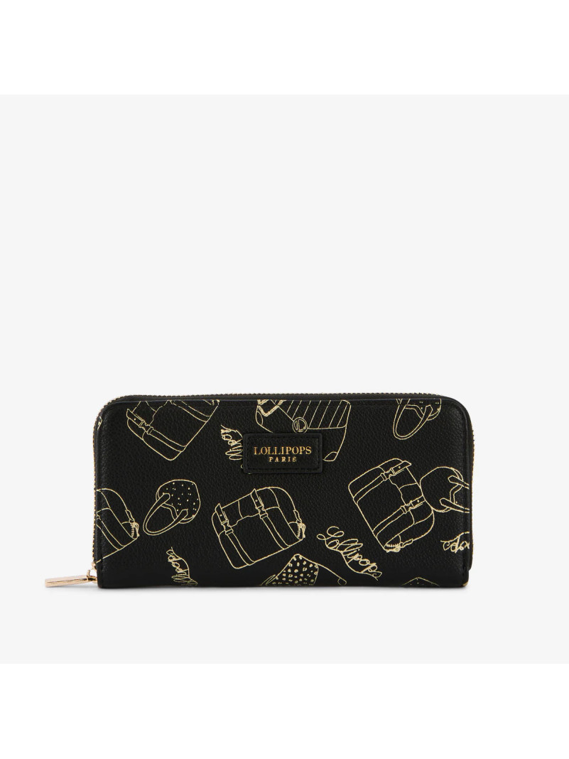 Porte feuilles Lollipops SYA NOIR