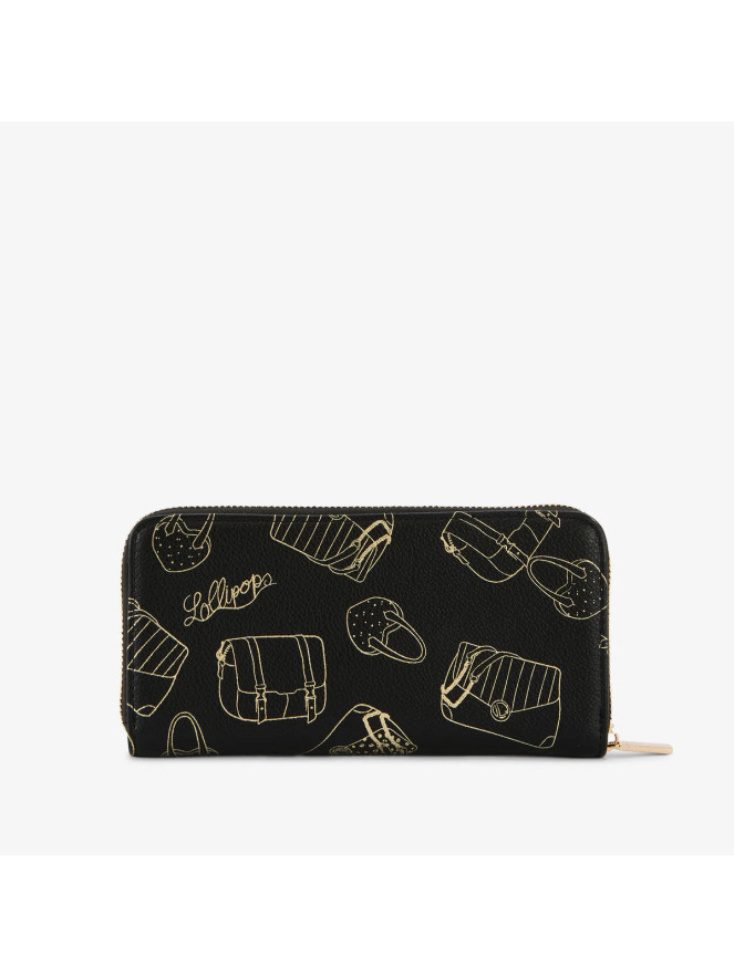 Porte feuilles Lollipops SYA NOIR