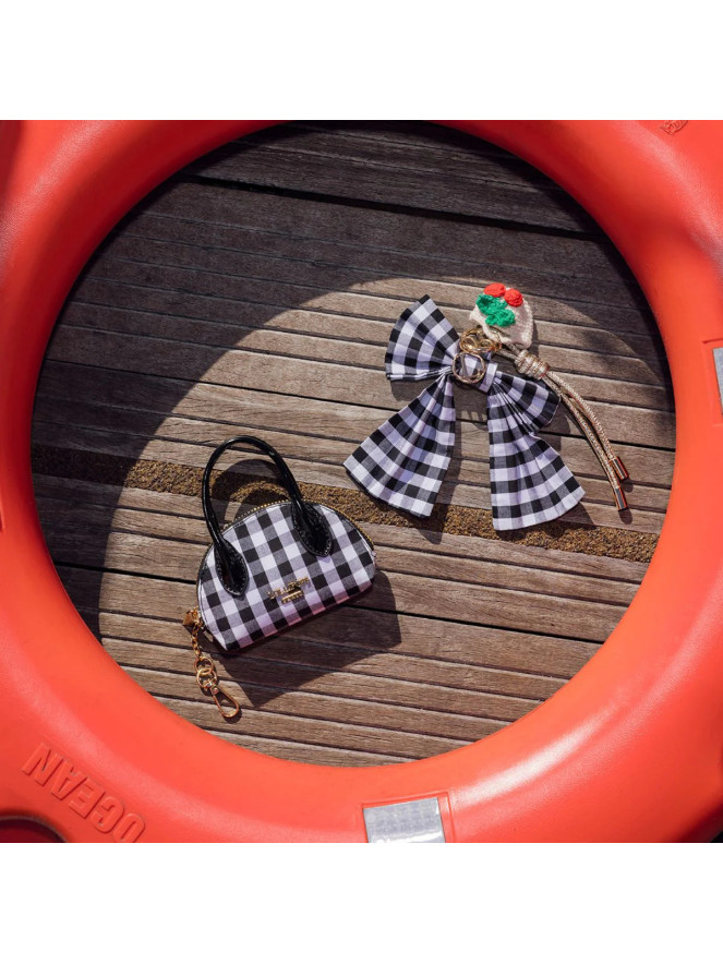 Porte clefs Lollipops SOODIES NOEUD NOIR