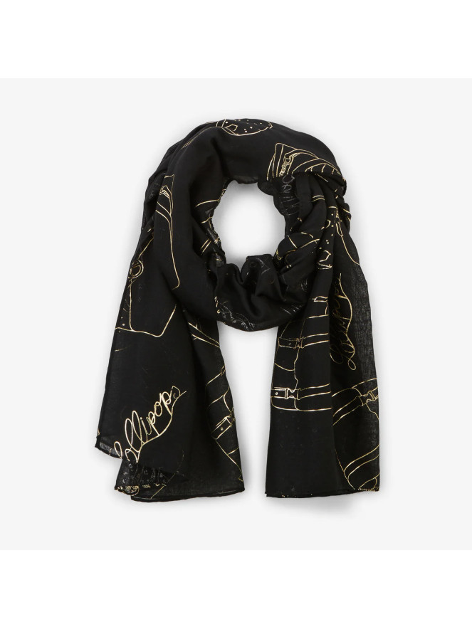 Foulard Lollipops STEFANA NOIR