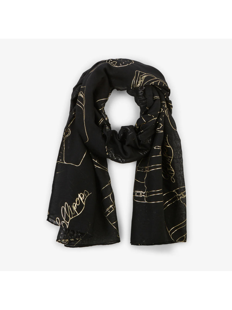 Foulard Lollipops STEFANA NOIR