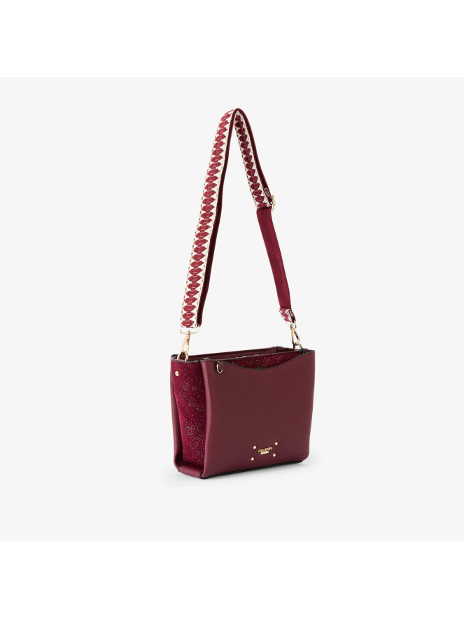 Sac Lollipops ROSEANNA MULTI POCHES BORDEAUX