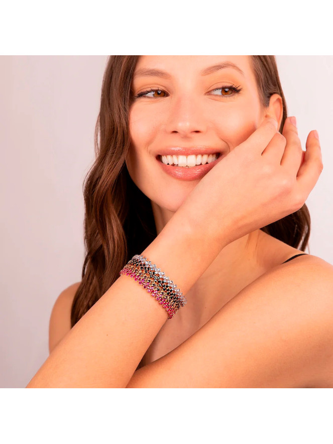 Bracelet Bronzallure TENNIS ZIRCON