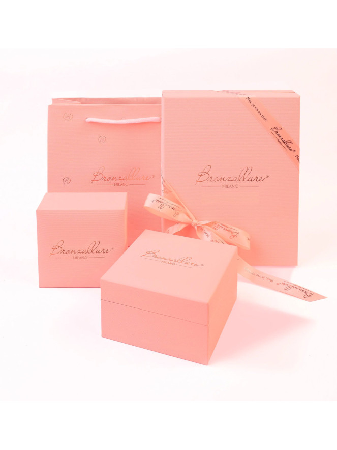 Boucles d'oreilles Bronzallure TENNIS ZIRCON