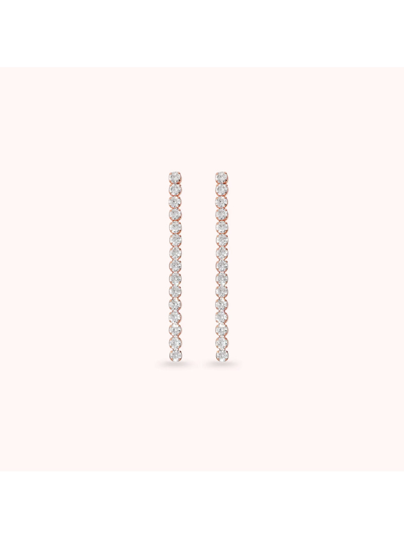 Boucles d'oreilles Bronzallure TENNIS ZIRCON