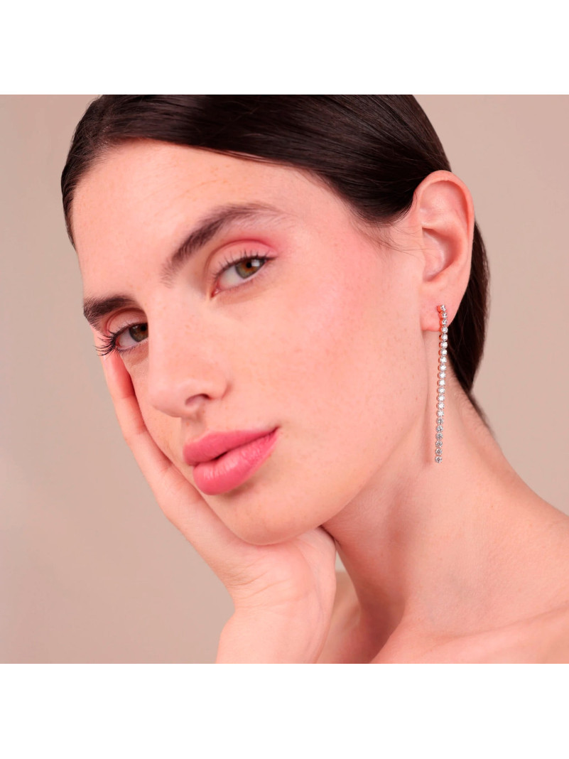 Boucles d'oreilles Bronzallure TENNIS ZIRCON