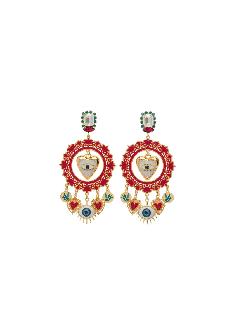 Boucles d'oreilles Principessa Glam GIPSY WINTERBERRY