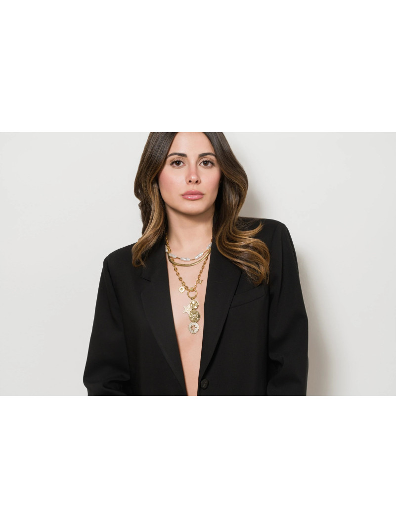 Collier cravate Principessa Glam MAGIC NECK TIE