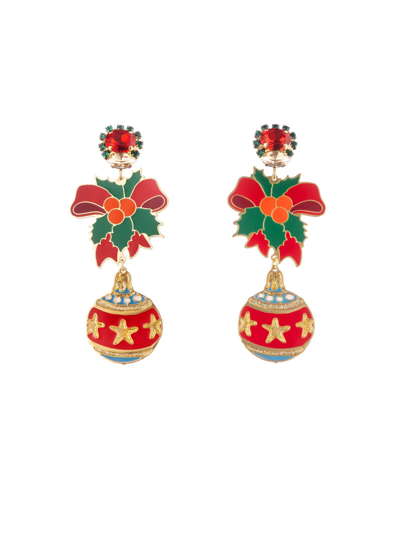 Boucles d'oreilles Principessa Glam CHRISTMAS GUIRLANDE