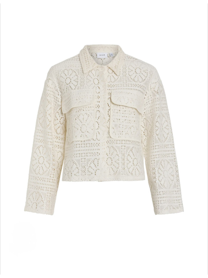 Chemisier Vila VIMERINDA ÉCRU